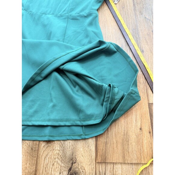 NEW Draper James Sleeveless Knot-Waist Midi Dress Black & Green Size XL Pockets - Picture 15 of 17